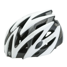  Bikefun Edge bukósisak fehér karbon M 55-58cm kerékpáros sisak