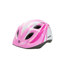 BikeFun Fejvédő sisak sisak BIKEFUN JUNIOR S pink/fehér 48-52 cm kerékpáros kerékpár és kerékpáros felszerelés