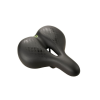 BikeFun Siena női komfort nyereg, anatómikus, memóriahabos, 265x215 mm, 512 g, fekete