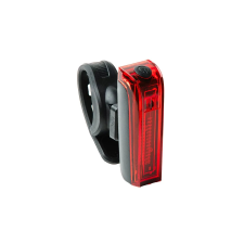 BikeFun Spica USB-ről tölthető hátsó lámpa, LED, nyeregcsőre rögzíthető, fekete kerékpár lámpa