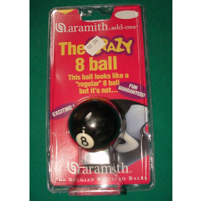 - Biliárd golyó Crazy Ball Nr.8. biliárd golyó