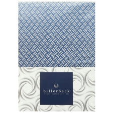  Billerbeck Bianka 3 részes pamut-szatén ágyneműhuzat, Kék-fehér pálcikás lakástextília
