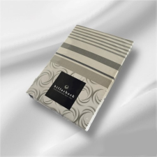 Billerbeck Billerbeck Bianka 3 részes pamut-szatén ágyneműhuzat, Capuccino (555) lakástextília