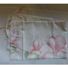 Billerbeck Elegante hengerpárna huzat, 40x15 cm, Bézs/pink virág (01) lakástextília