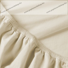  Billerbeck REBEKA elasztános gumis lepedő, Pannakotta, 140-160x200 cm (180 g/nm) lakástextília