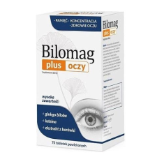 Bilomag Plus Látásvizualítást Fokozó, 75 Tabletta vitamin és táplálékkiegészítő
