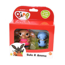  Bing és barátai 2 darabos műanyag (Sula és Amma) játékfigura