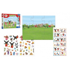  Bing nyuszi mágneses puzzle készlet puzzle, kirakós