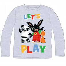 Bing Play Grey gyerek hosszú ujjú póló 2 év / 92 cm