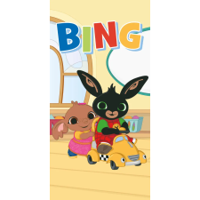Bing Playroom fürdőlepedő, strandtörölköző 70x140cm babatörülköző, kifogó