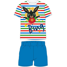 Bing Striped gyerek rövid pizsama 116 cm