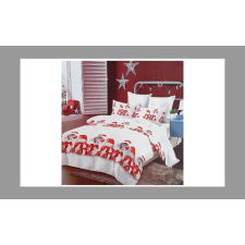 Bingoo 4 részes karácsonyi pamut ágynemű garnitúra cicás A1 lakástextília