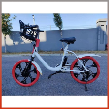 Bingoo Carbon Elektromos városi kerékpár kosárral BS0249 city kerékpár