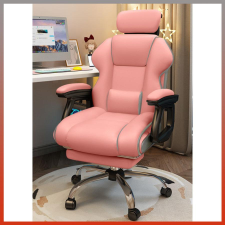 Bingoo GamerElegance lábtartós szék pink holm8094 forgószék
