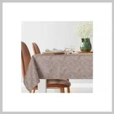 Bingoo Isla banánlevél mintás jacquard asztalterítő Sötét bézs 140x220 cm HS440383 lakástextília