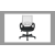 Bingoo Karfás Irodai forgó szék fehér HOP1001171-6