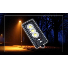 Bingoo Napelemes kültéri LED lámpa, mozgásérzékelővel 3 ledes kültéri világítás