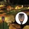 Bingoo Napelemes Solar Led lámpa láng mintákkal 96 LED XF-6006