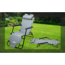 Bingoo Nyugágy / fotel COMFORT szürke 13514 kerti bútor