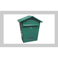 Bingoo Postaláda 370x360x135mm acél porszórt, zöld HMB3638 postaláda