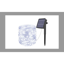 Bingoo Solar kültéri lámpafüzér 500 ledes 25 méter hideg fehér KE22-626 kültéri világítás
