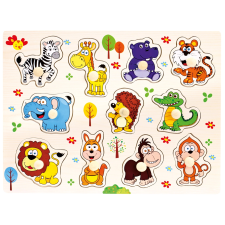  Bino Fa puzzle Szafari 11 darabos puzzle, kirakós