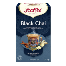  BIO Fekete chai tea 17x2,2g Yogi Black Chai tea