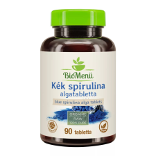  BIO Kék spirulina alga 90db tabletta BioMenü vitamin és táplálékkiegészítő