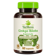 Bio Menü BioMenü BIO Ginkgo Biloba kapszula 60db vitamin és táplálékkiegészítő