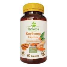 Bio Menü Biomenü Bio Kurkuma Kapszula 60 db vitamin és táplálékkiegészítő