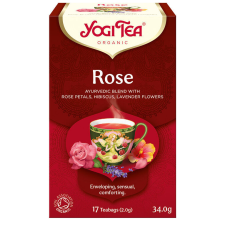 BIO Rózsa tea 17x2g Yogi Rose gyógytea