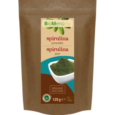 BIO Spirulina alga por 125g BioMenü vitamin és táplálékkiegészítő