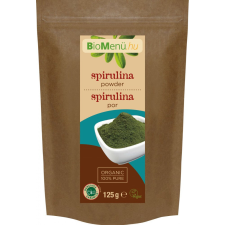  BIO Spirulina alga por 125g BioMenü vitamin és táplálékkiegészítő