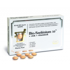  BIO-SZELÉNIUM 50+CINK+VITAMINOK TABLETTA 60 DB vitamin és táplálékkiegészítő