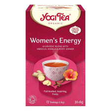  Bio tea YOGI TEA Női energia hibiszusszal, orvosi angyalgyökérrel és gyömbérrel 17 filter/doboz tea