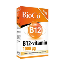 BioCo B12-vitamin 1000mcg tabletta 60db vitamin és táplálékkiegészítő