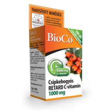 BioCo Bioco csipkebogyós retard c-vitamin 1000mg családi csomag filmtabletta 100 db vitamin és táplálékkiegészítő