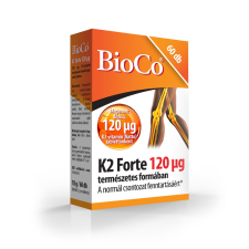 BioCo Bioco k2 vitamin forte tabletta 60 db gyógyhatású készítmény