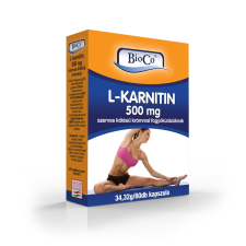 BioCo Bioco l-karnitin 500mg kapszula 60 db gyógyhatású készítmény