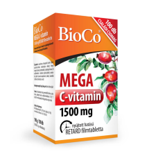BioCo BioCo MEGA C-vitamin 1500mg 100db filmtabletta vitamin és táplálékkiegészítő