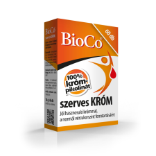 BioCo Bioco szerves króm tabletta 60 db vitamin és táplálékkiegészítő