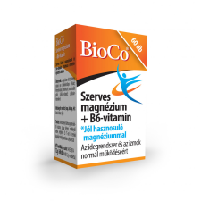 BioCo Bioco szerves magnézium b6-vitamin tabletta 60 db gyógyhatású készítmény