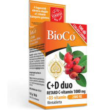  BioCo C+D duo Retard C-1000mg+D3 2000NE 100db filmtabletta vitamin és táplálékkiegészítő