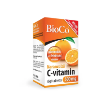 BioCo C-vitamin Narancs Rágótabletta 500mg - 100db vitamin és táplálékkiegészítő