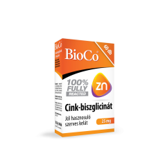  Bioco cink-biszglicinát 25mg tabletta 60 db vitamin és táplálékkiegészítő