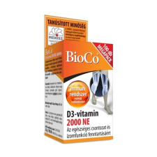 BioCo D3-vitamin 2000NE megapack tabletta 100db vitamin és táplálékkiegészítő