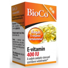 BioCo E-vitamin 400 IU, 60 db tabletta vitamin és táplálékkiegészítő