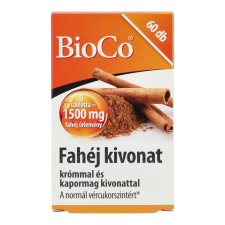 BIOCO FAHÉJ KIVONAT TABLETTA gyógyhatású készítmény