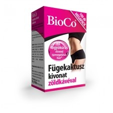 BioCo Fügekaktusz kivonat zöldkávéval tabletta Megapack 100 db vitamin és táplálékkiegészítő