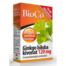 BioCo Ginkgo Biloba Kivonat Tabletta 120 mg, 90 db vitamin és táplálékkiegészítő